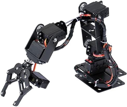 6DOF Full Metal Programmable Robot Arm — Desktop Manipulator