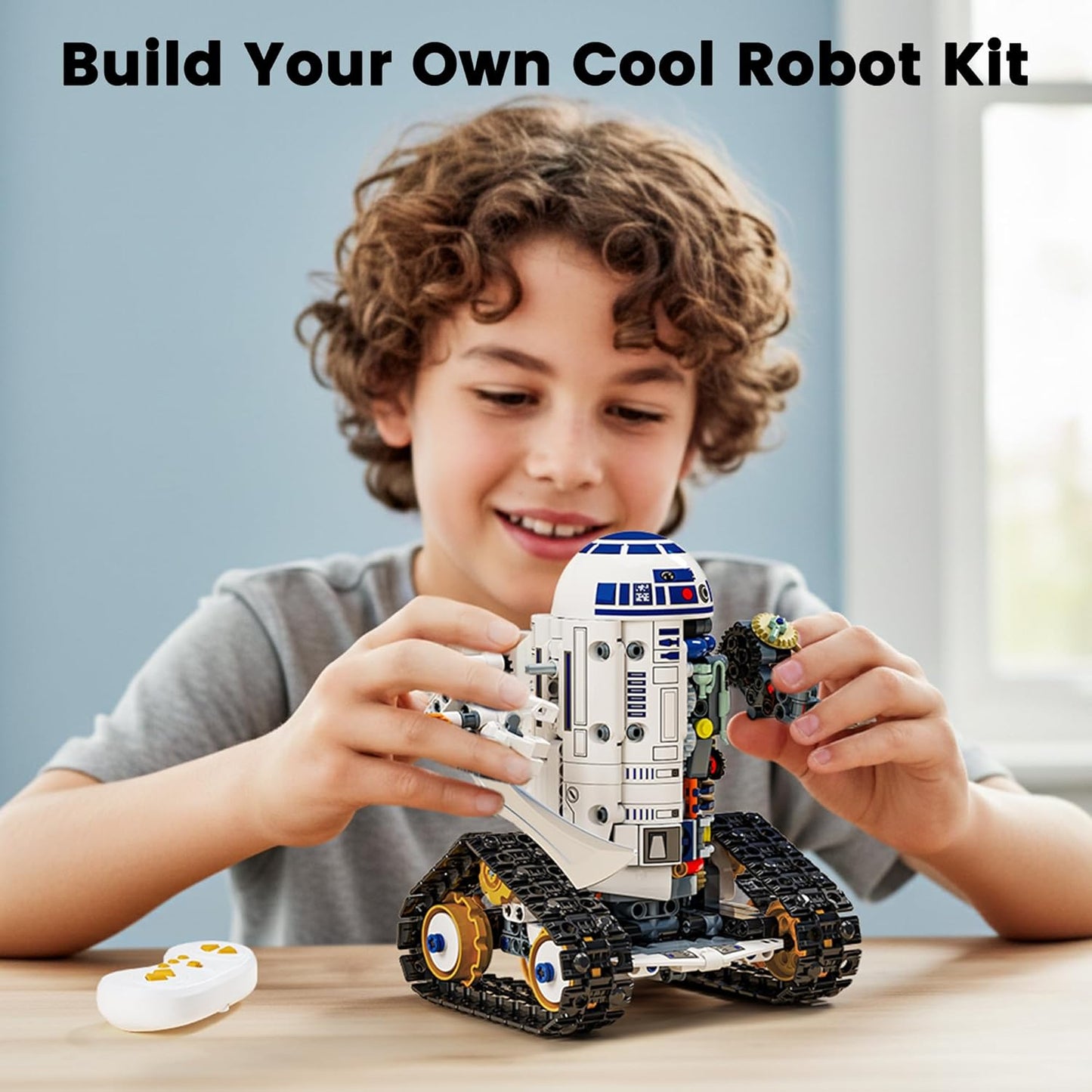 STEM RC Robot Building Kit - 3-in-1 App & Remote Control