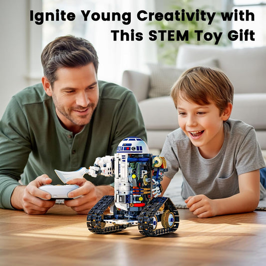 STEM RC Robot Building Kit - 3-in-1 App & Remote Control