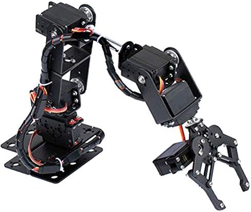 6DOF Full Metal Programmable Robot Arm — Desktop Manipulator