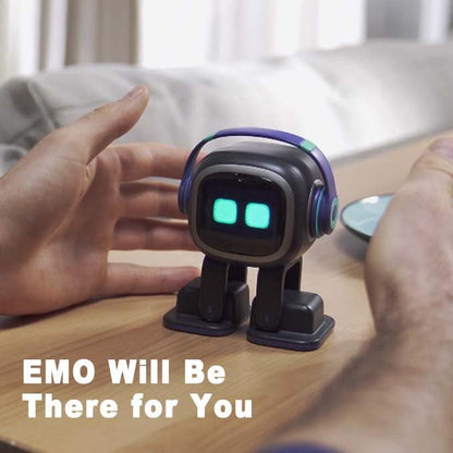 EMO — AI Desk Robot with ChatGPT, Voice Commands, Dancing & Personality