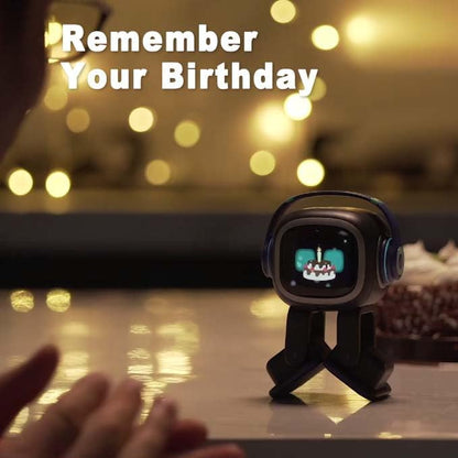 EMO — AI Desk Robot with ChatGPT, Voice Commands, Dancing & Personality