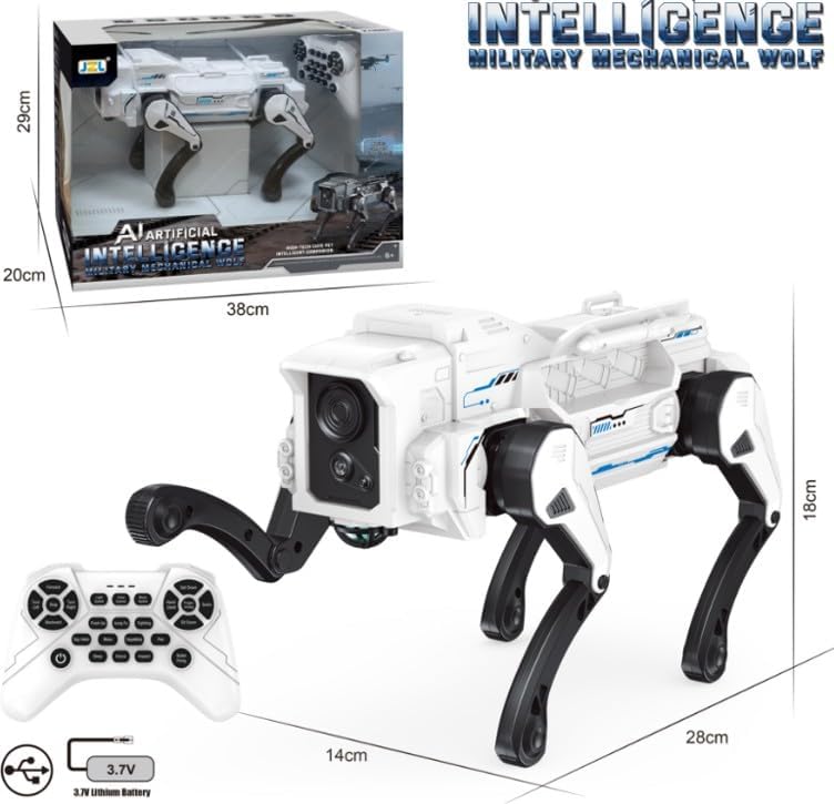 Inventobots AI Military Wolf Robot Dog