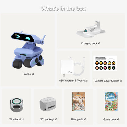 Yonbo Smart AI Robot - ChatGPT-Powered Home Companion