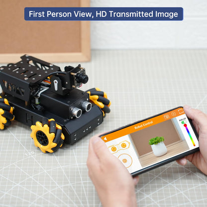 HIWONDER TurboPi - Raspberry Pi 5 AI Vision Robot Car