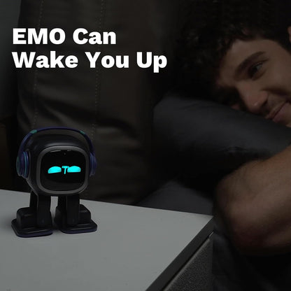 EMO — AI Desk Robot with ChatGPT, Voice Commands, Dancing & Personality