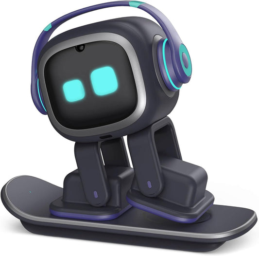 EMO — AI Desk Robot with ChatGPT, Voice Commands, Dancing & Personality