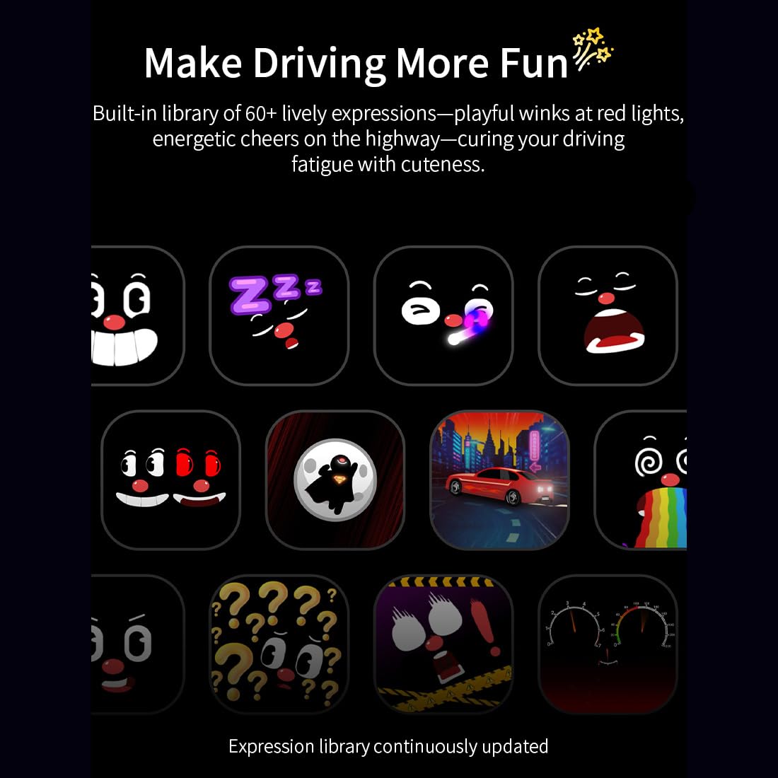 Hanll AI Car Robot Dashboard Companion