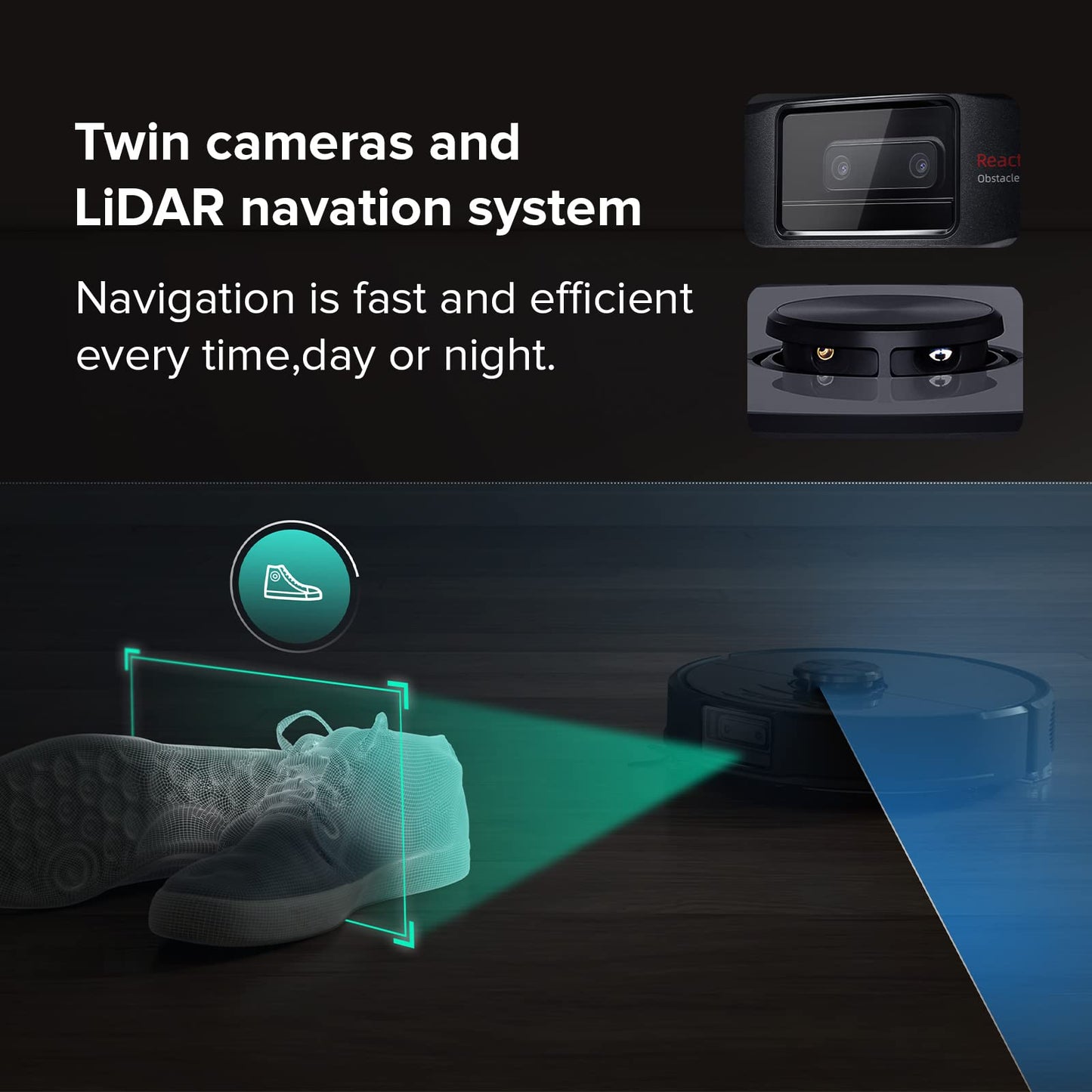 Roborock Q7 M5+ Robot Vacuum & Mop — 10000Pa Suction, 7-Week Self-Empty & LiDAR Navigation