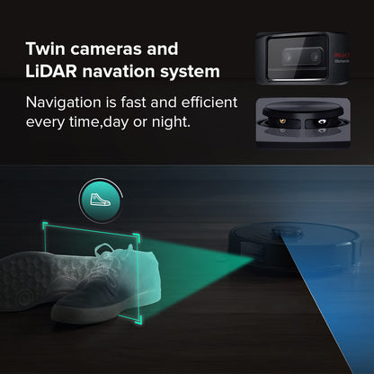 Roborock Q7 M5+ Robot Vacuum & Mop — 10000Pa Suction, 7-Week Self-Empty & LiDAR Navigation