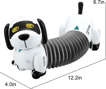 Dollox RC Robot Dog - Walking, Dancing Dachshund Puppy