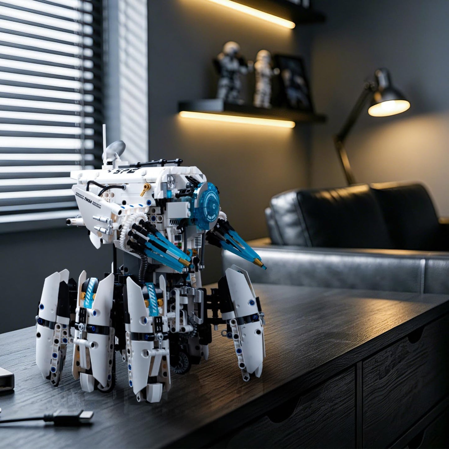 Programmable Hexapod Robot Building Kit — 1406 Pieces