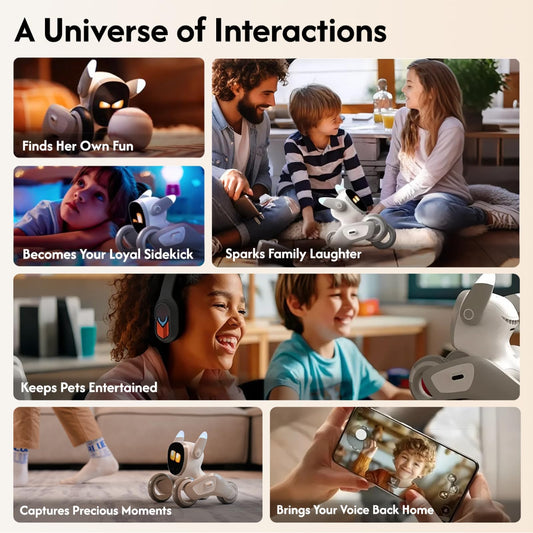 Loona Robot Pet Dog — ChatGPT-4o AI Companion