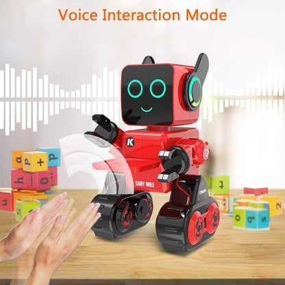 HBUDS RC Robot Toy — Dancing, Singing, Voice Recording & Built-In Coin Bank for Kids