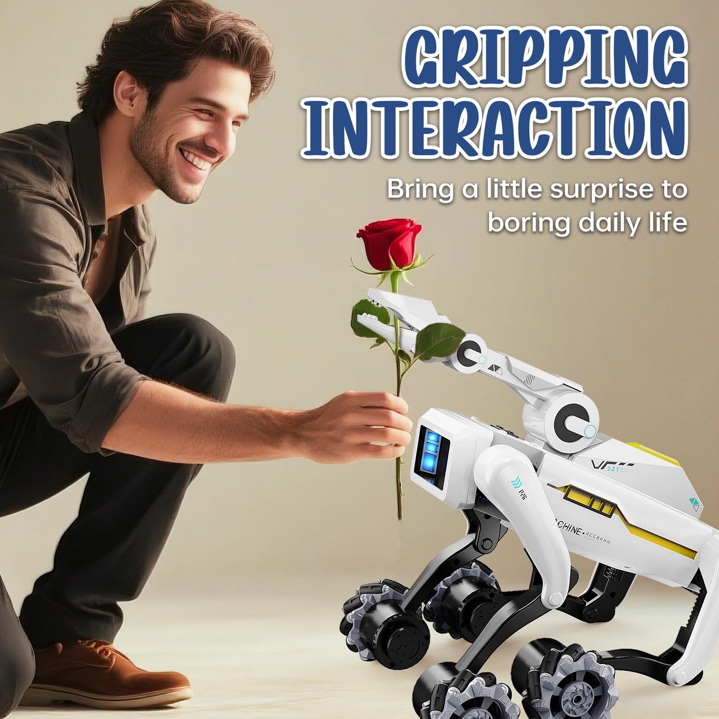 Smart Robot Dog — Voice Control, 30+ Actions & App Programming