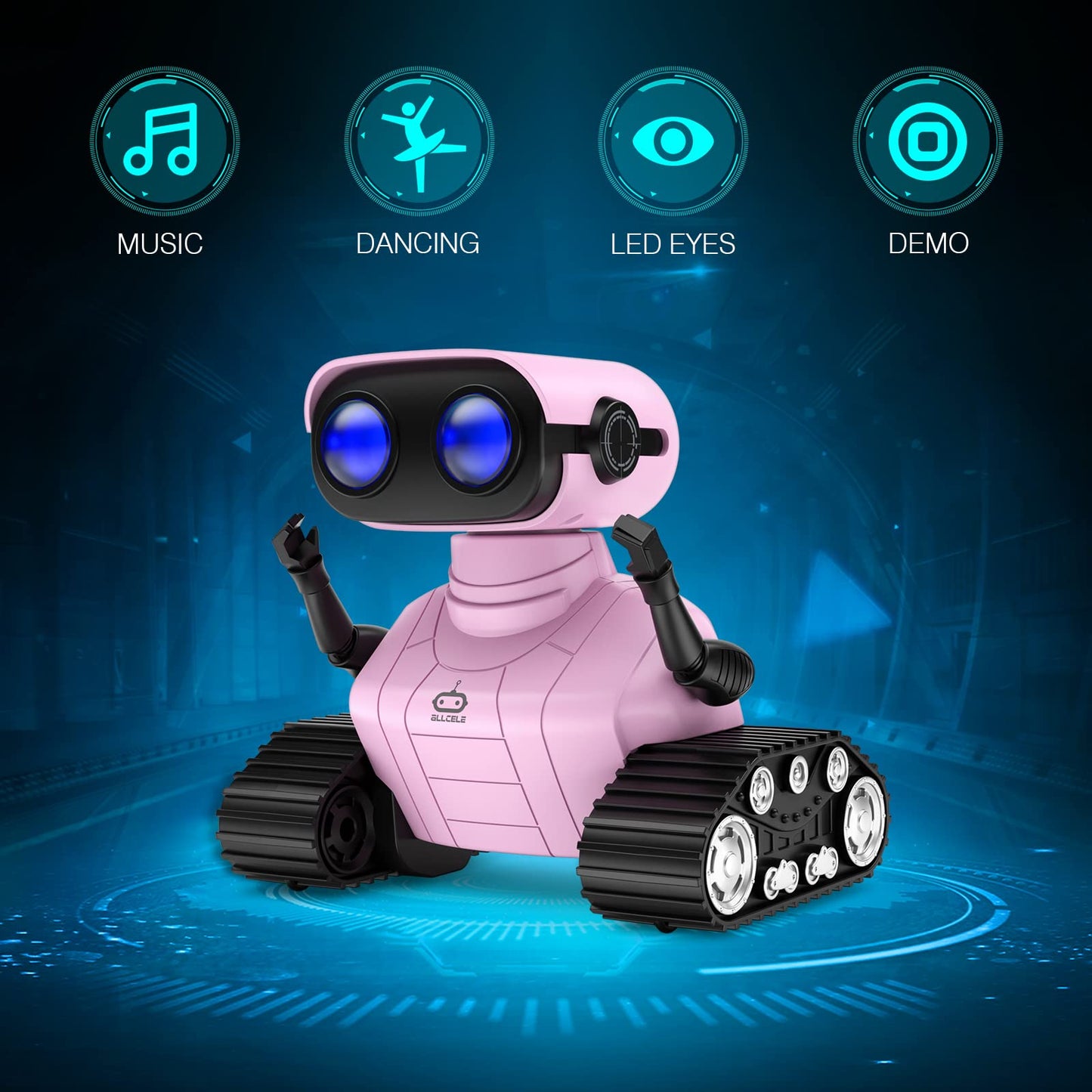 ALLCELE RC Robot Toy for Kids