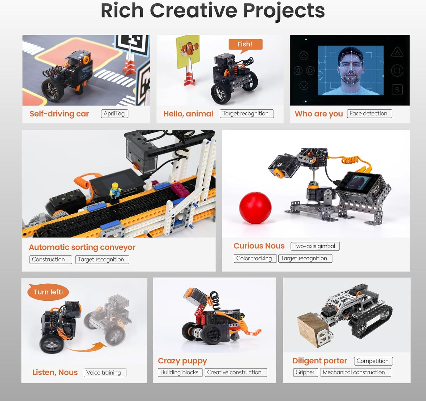 Nous AI Robot for Kids Ages 12+ — Build Your Own AI Robot
