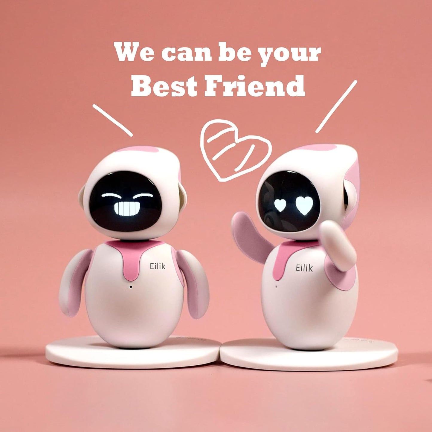 Eilik — Touch-Interactive Robot Pet with Emotions, Mini-Games & Endless Personality