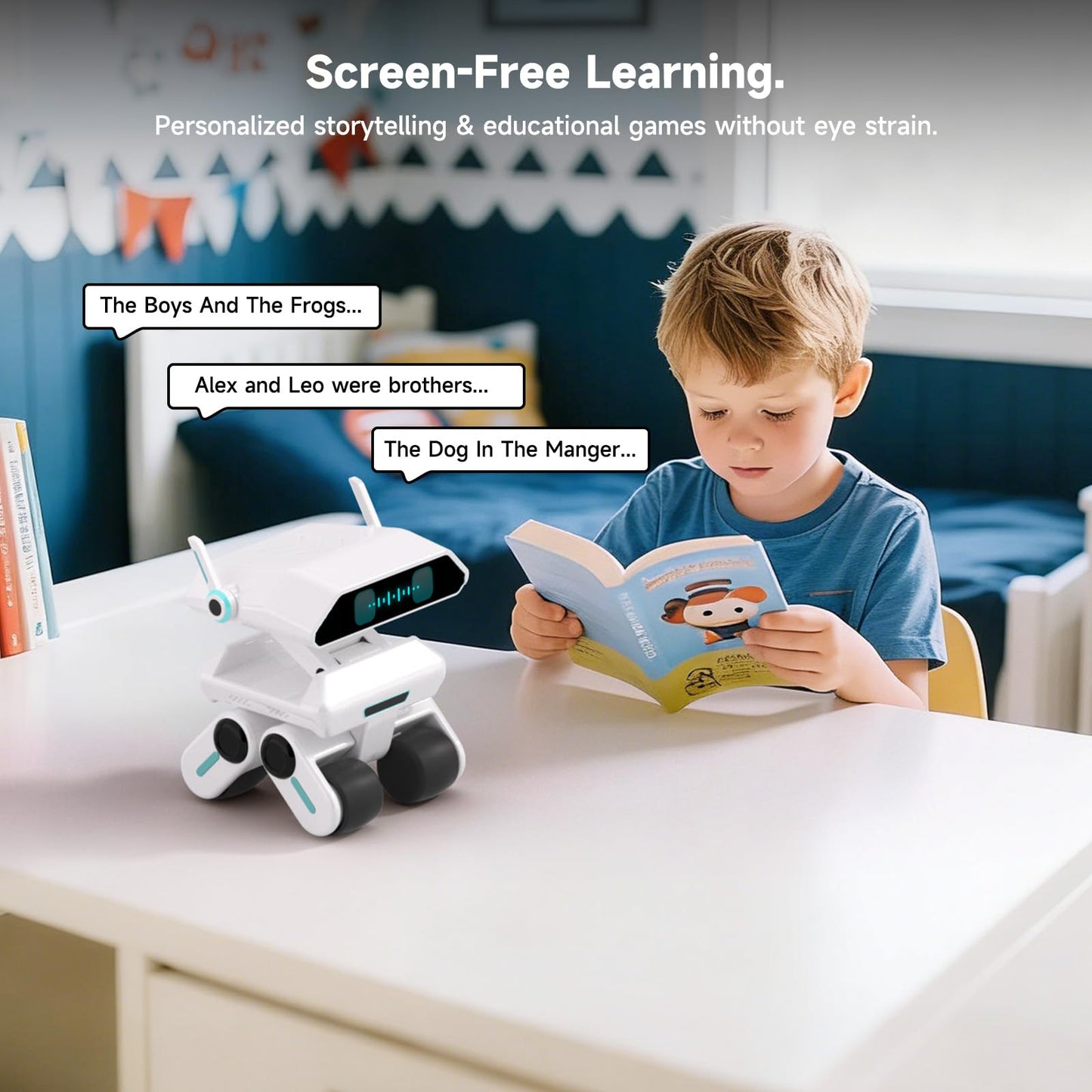 Yonbo Smart AI Robot - ChatGPT-Powered Home Companion