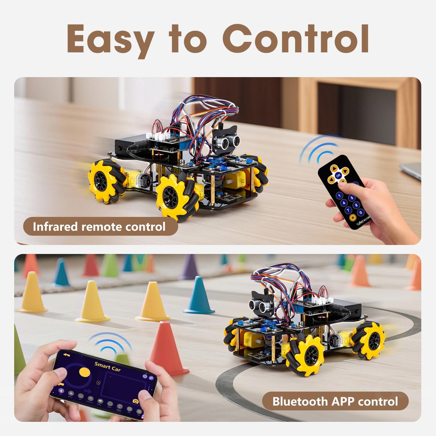 ACEBOTT Robot Kit - Arduino & Scratch STEM Robot