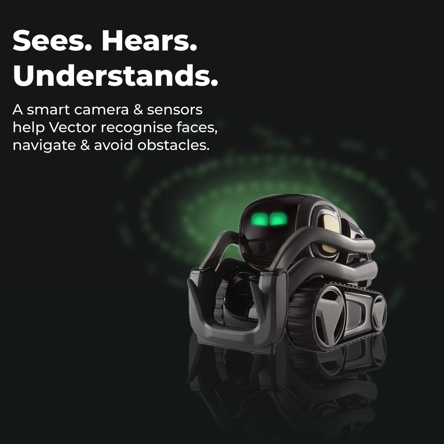 Anki Vector 2.0 — AI Home Robot with ChatGPT, Face Recognition & Voice Conversations