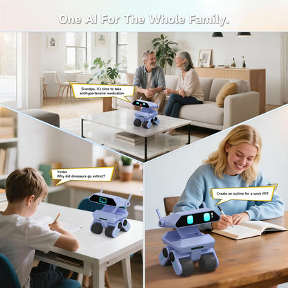 Yonbo Smart AI Robot - ChatGPT-Powered Home Companion