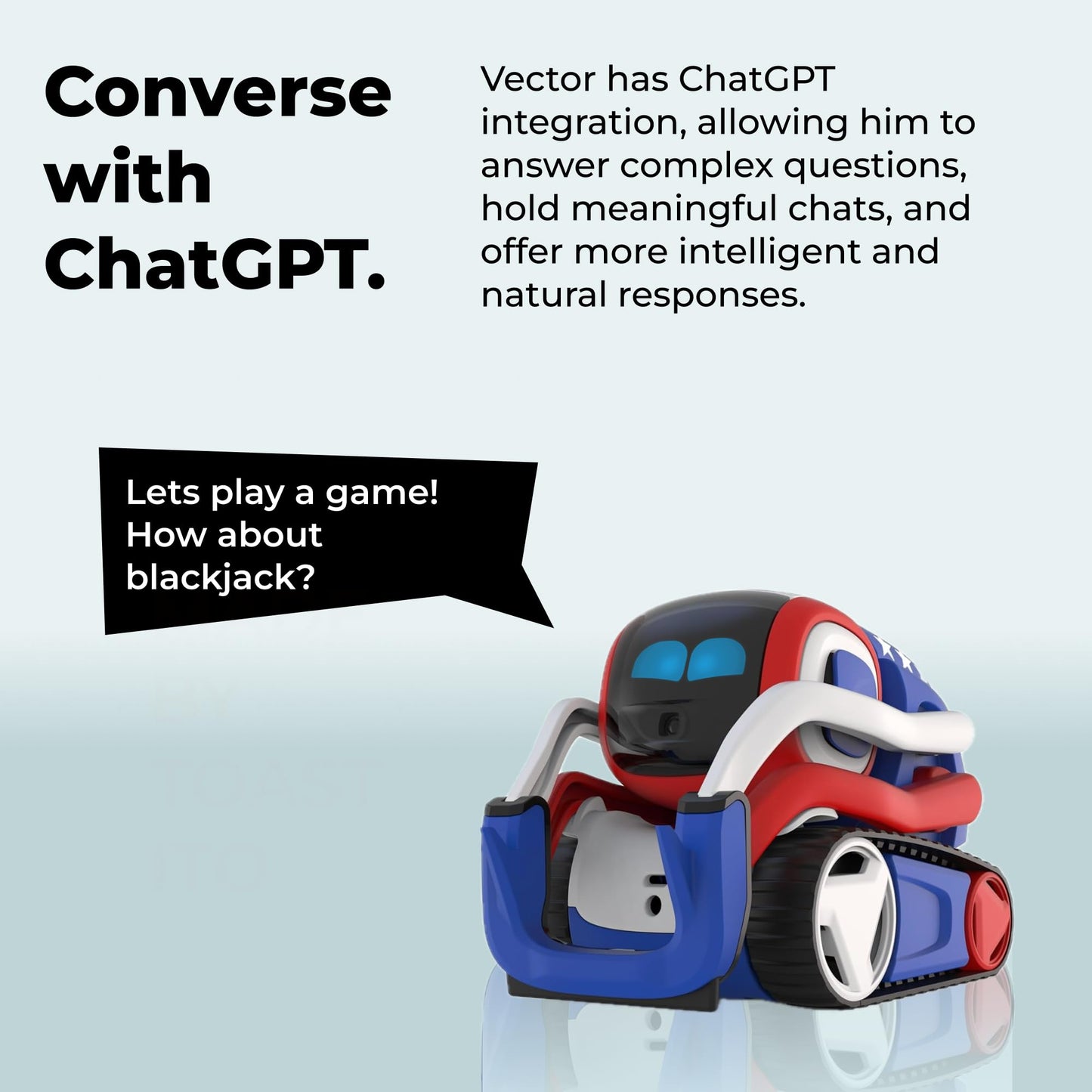 Anki Vector 2.0 — AI Home Robot with ChatGPT, Face Recognition & Voice Conversations