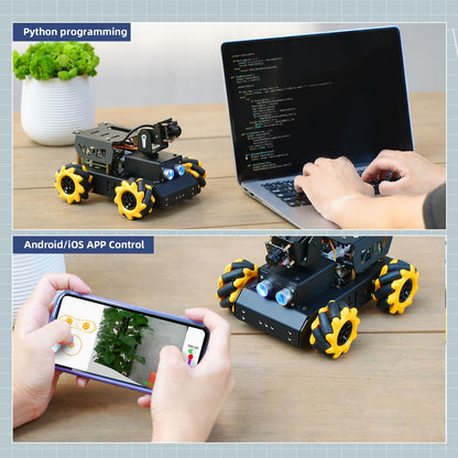 HIWONDER TurboPi - Raspberry Pi 5 AI Vision Robot Car