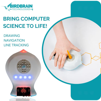 BirdBrain Finch Robot 2.0 with Micro:bit