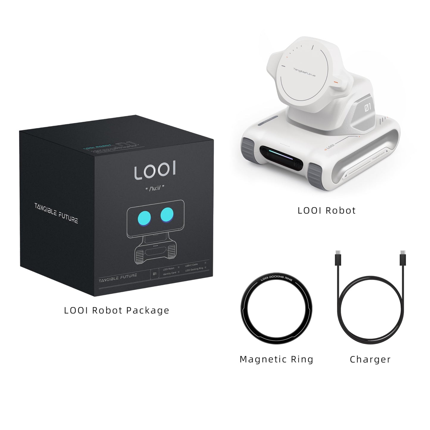 LOOI Robot — AI Desktop Companion with ChatGPT & Gemini