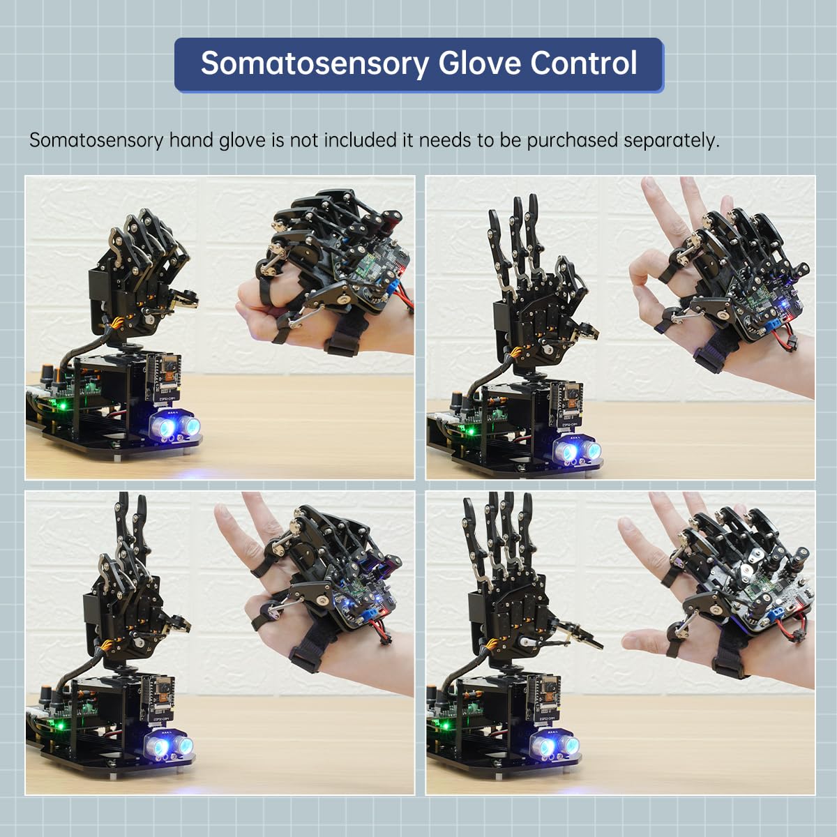 AI Bionic Robot Hand with Arduino