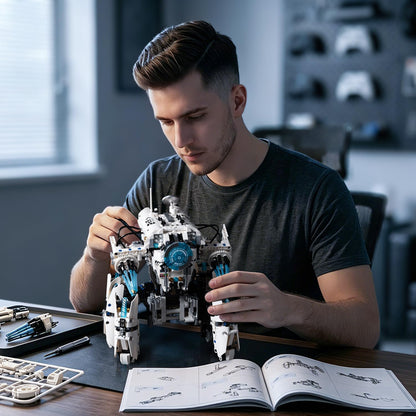 Programmable Hexapod Robot Building Kit — 1406 Pieces