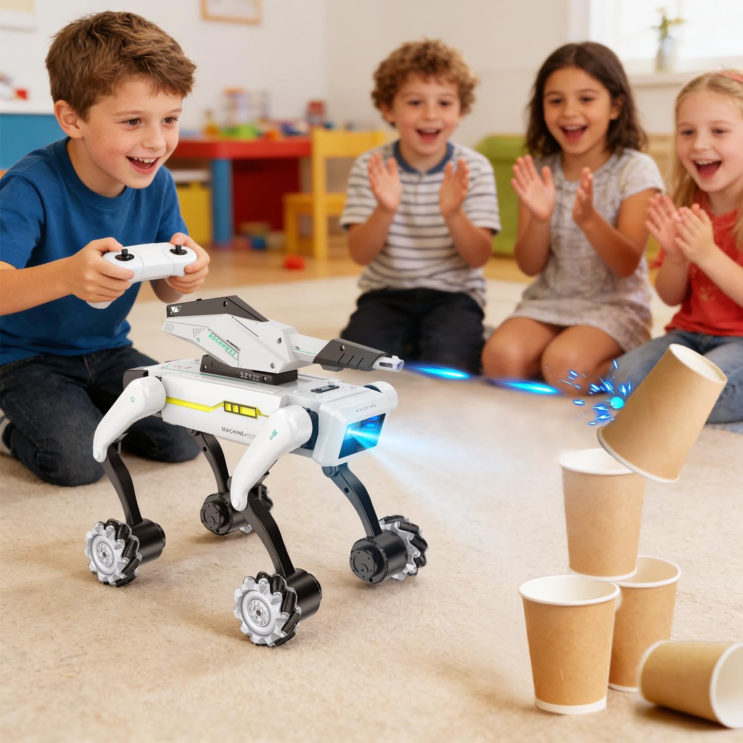Smart Robot Dog for Kids — 30+ Bionic Action