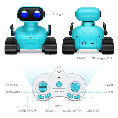 ALLCELE RC Robot Toy for Kids