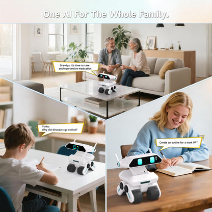 Yonbo Smart AI Robot - ChatGPT-Powered Home Companion