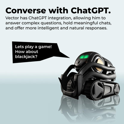 Anki Vector 2.0 — AI Home Robot with ChatGPT, Face Recognition & Voice Conversations