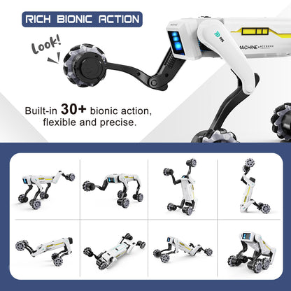 Smart Robot Dog — Voice Control, 30+ Actions & App Programming