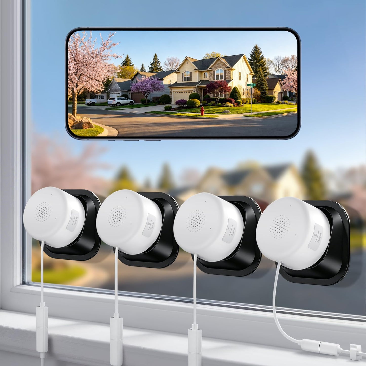 Gyliziex 2K Indoor Security Camera Robot — AI Human Detection, Colour Night Vision & 2-Way Talk