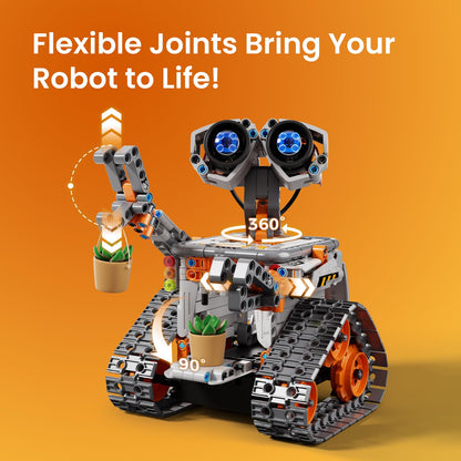 Sillbird 5-in-1 Robot Building Kit — 488 Pieces