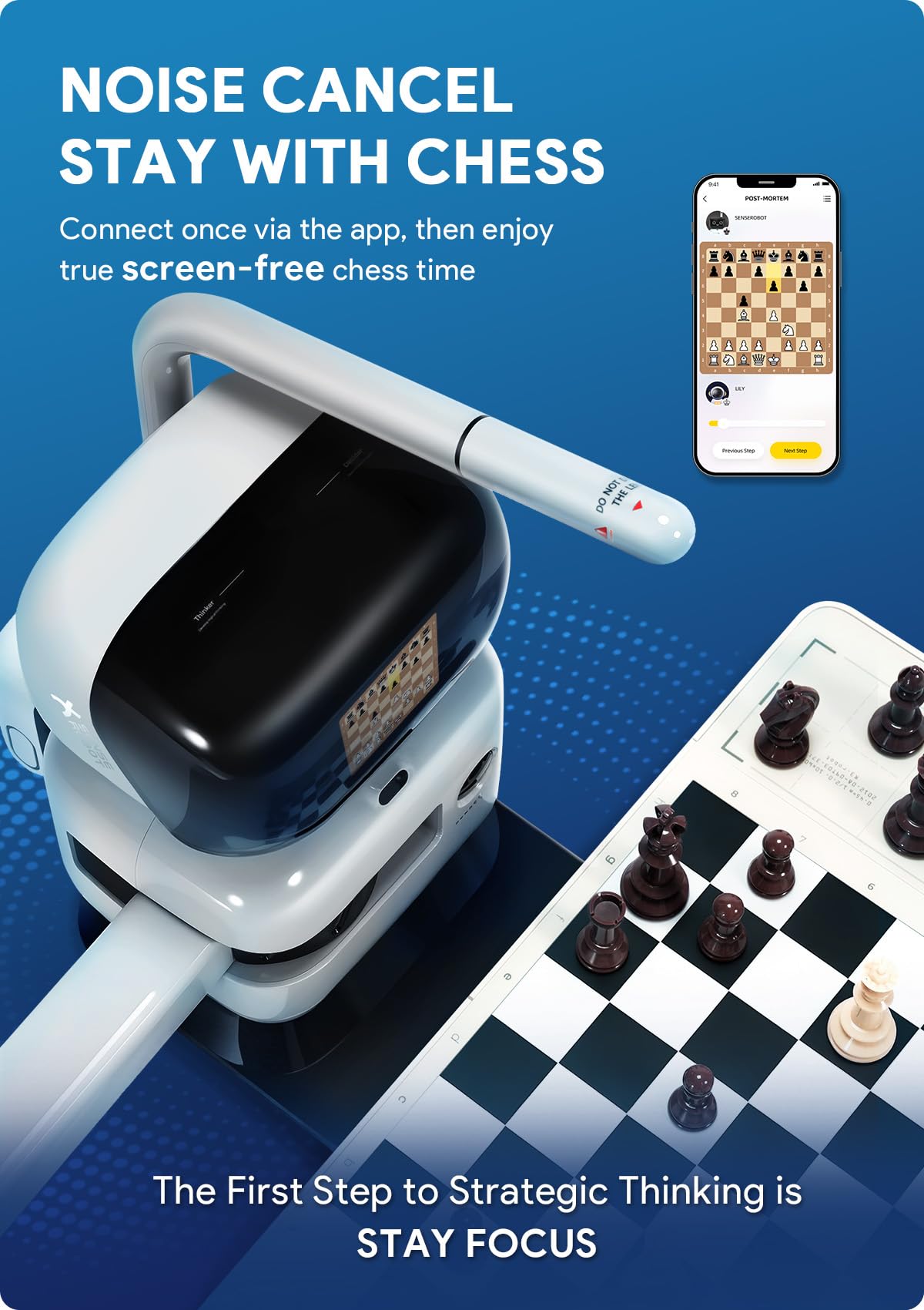 Sense Robot Go Professional — AI Smart Go Board with Robotic Arm