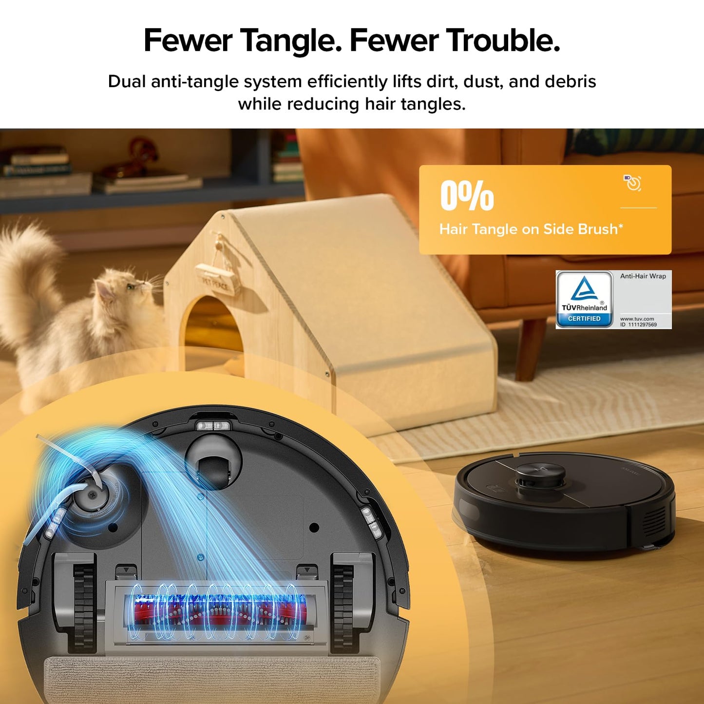 Roborock Q7 M5+ Robot Vacuum & Mop — 10000Pa Suction, 7-Week Self-Empty & LiDAR Navigation