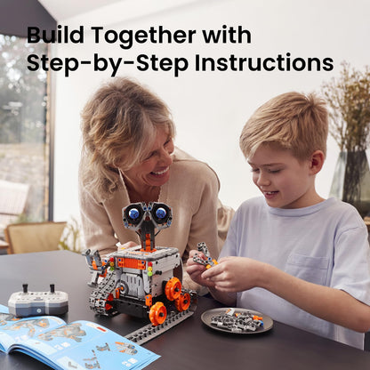 Sillbird 5-in-1 Robot Building Kit — 488 Pieces