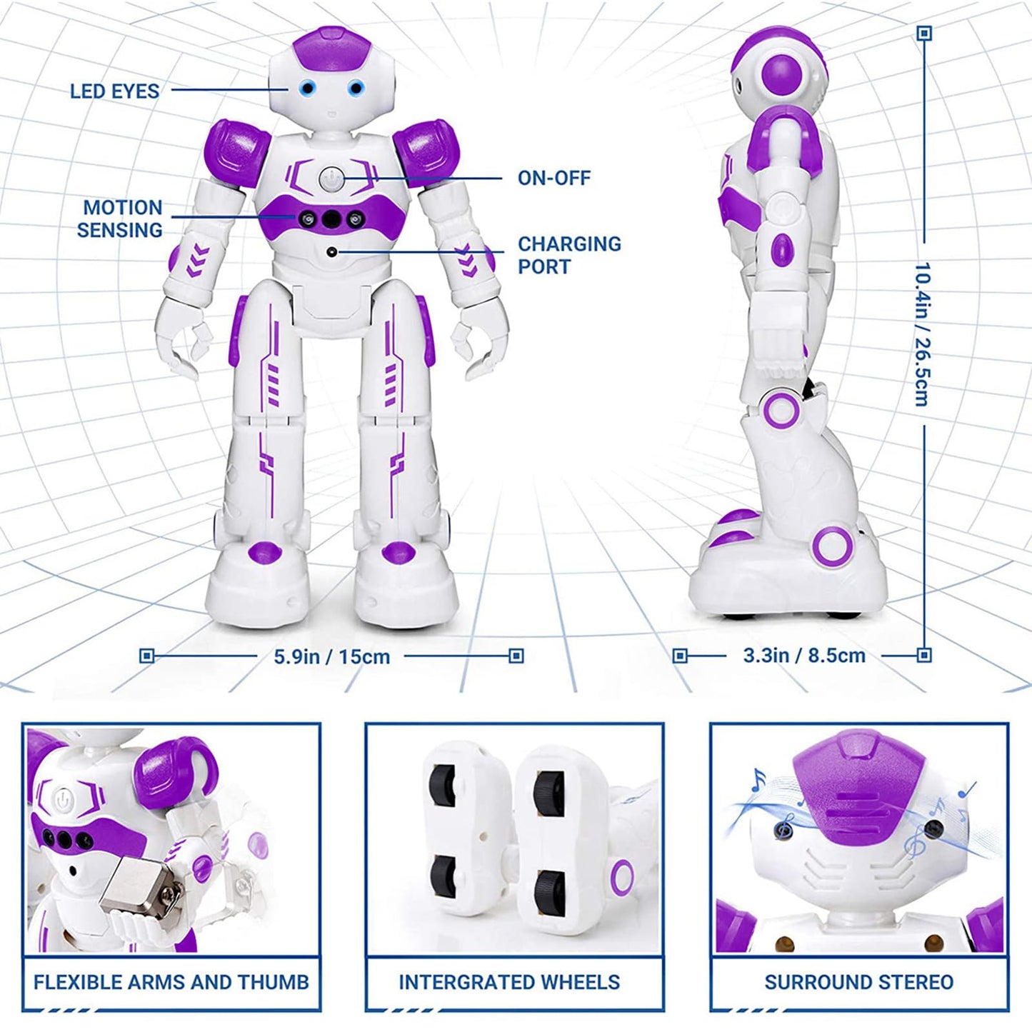 KingsDragon RC Robot