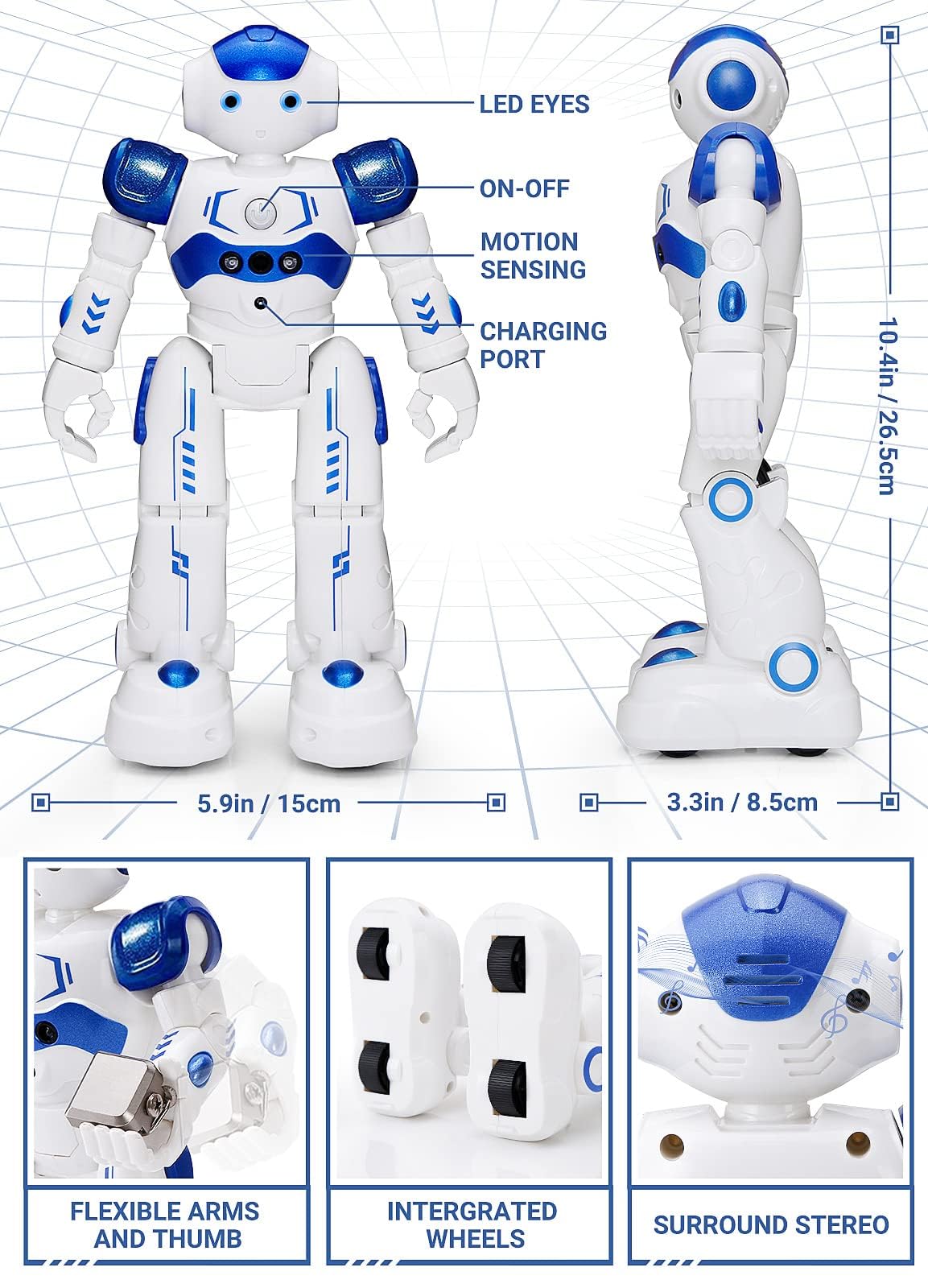 KingsDragon RC Robot
