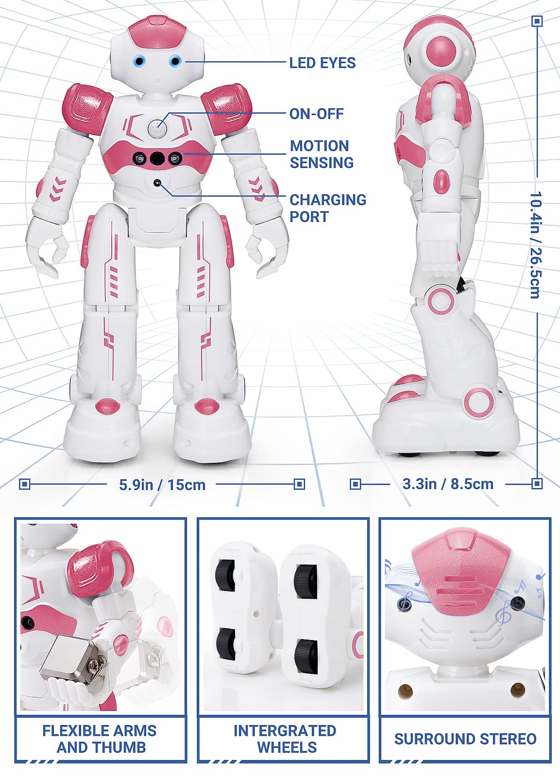 KingsDragon RC Robot