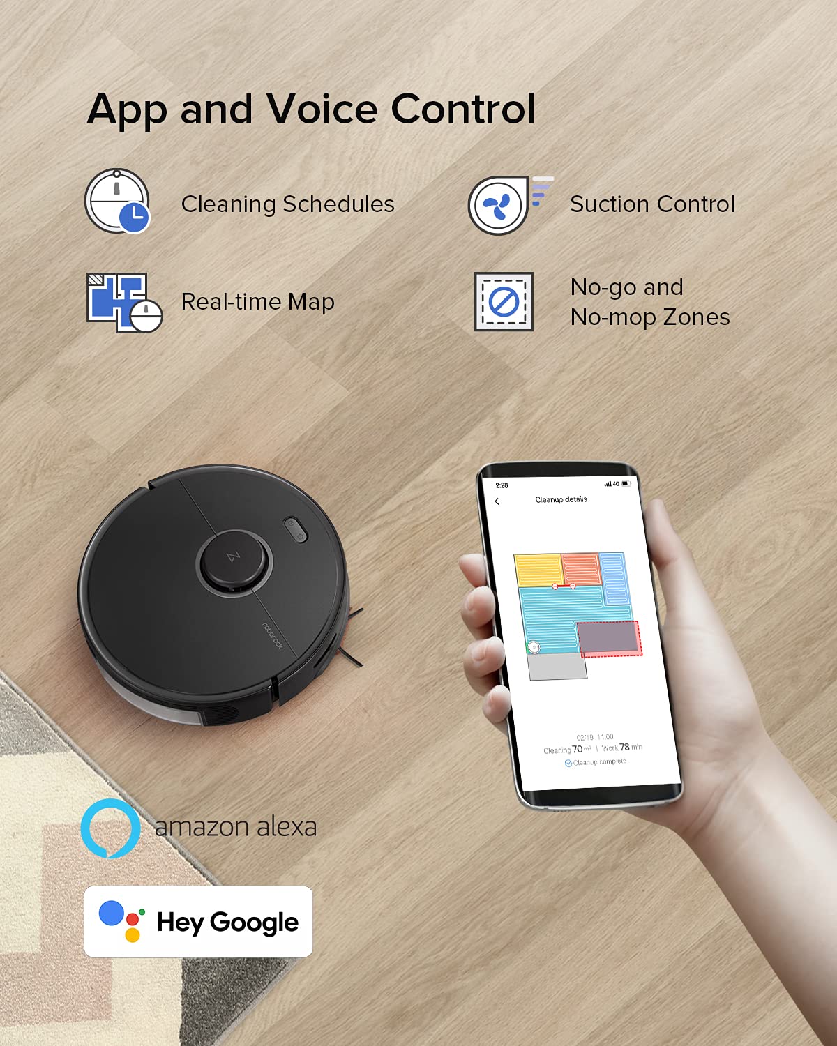 Roborock Q7 M5+ Robot Vacuum & Mop — 10000Pa Suction, 7-Week Self-Empty & LiDAR Navigation
