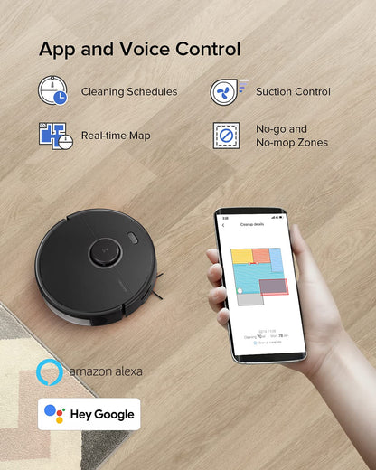 Roborock Q7 M5+ Robot Vacuum & Mop — 10000Pa Suction, 7-Week Self-Empty & LiDAR Navigation