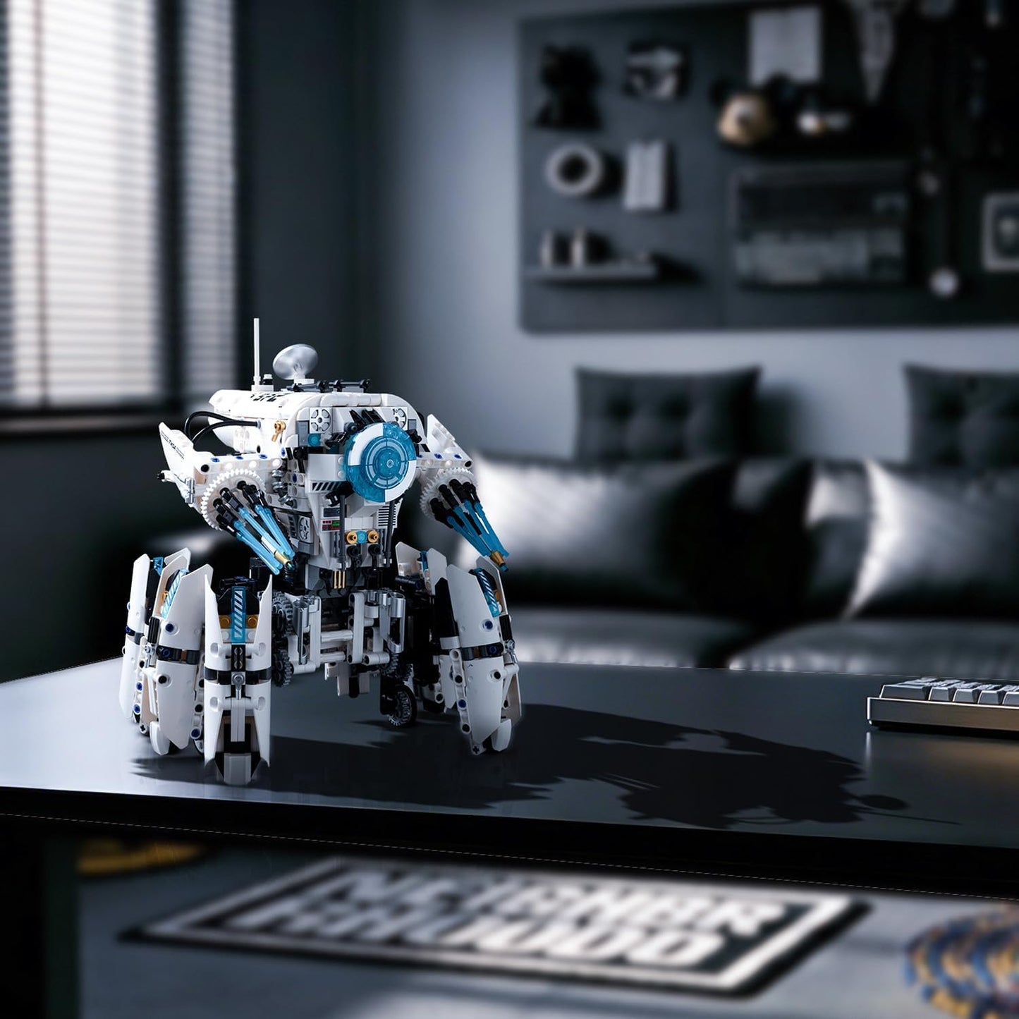 Programmable Hexapod Robot Building Kit — 1406 Pieces
