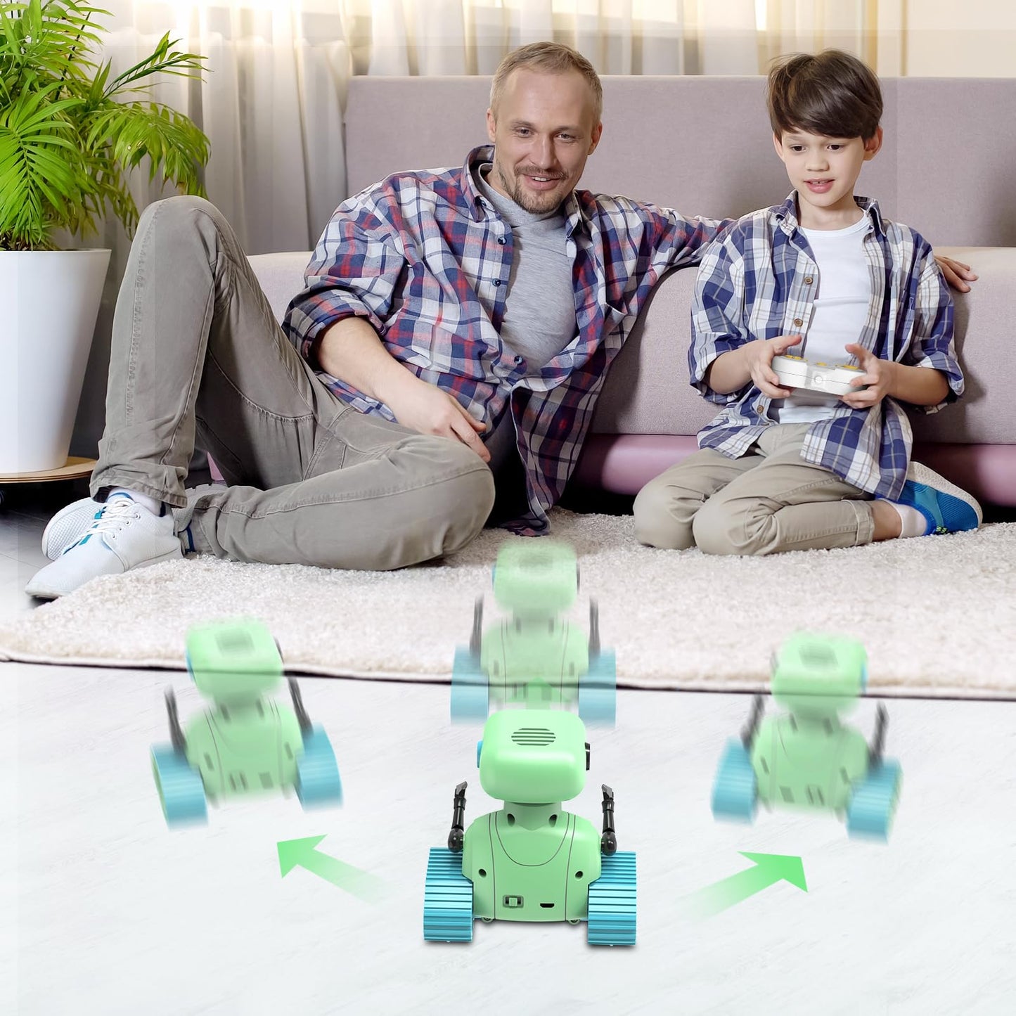 ALLCELE RC Robot Toy for Kids