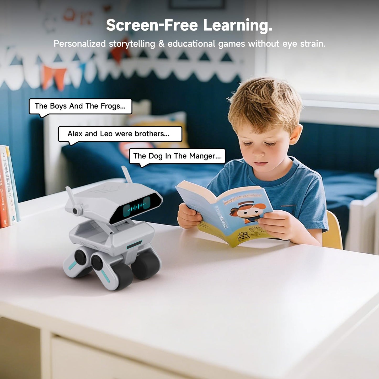 Yonbo Smart AI Robot - ChatGPT-Powered Home Companion